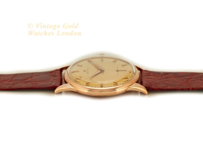 Zenith Cal.40 18ct Pink Gold 1964 35mm Oversize (34)