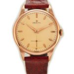 Zenith Cal.40 18ct Pink Gold 1964 35mm Oversize mobile navigation (8)