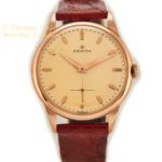 Zenith Cal.40 18ct Pink Gold 1964 35mm Oversize mobile navigation (22)