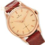 Zenith Cal.40 18ct Pink Gold 1964 35mm Oversize mobile navigation (16)