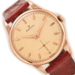 Zenith Cal.40 18ct Pink Gold 1964 35mm Oversize mobile navigation (7)