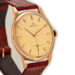 Zenith Cal.40 18ct Pink Gold 1964 35mm Oversize mobile navigation (10)