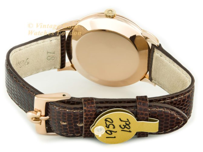 Omega Cal.332 Bumper Automatic 18ct Pink Gold 1950 (35)
