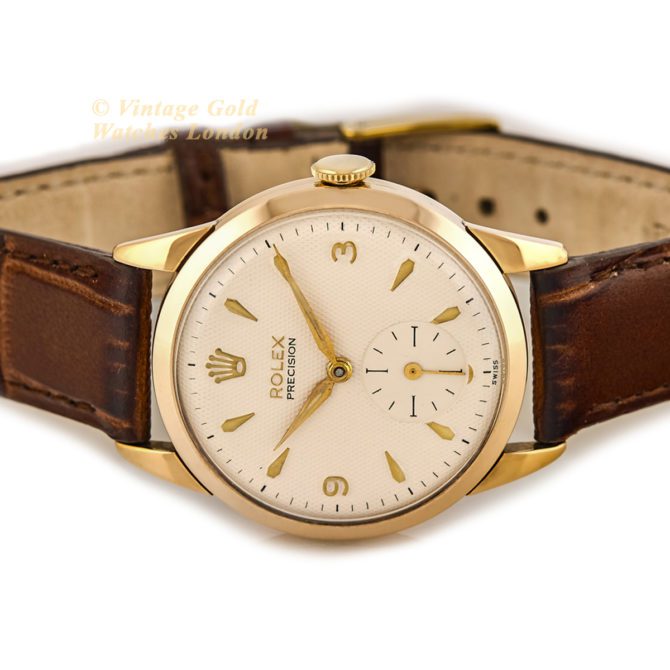 Rolex Precision 9ct Pink Gold 1954 (41)