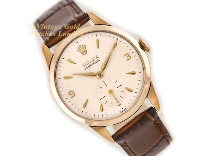 Rolex Precision 9ct Pink Gold 1954 (15)