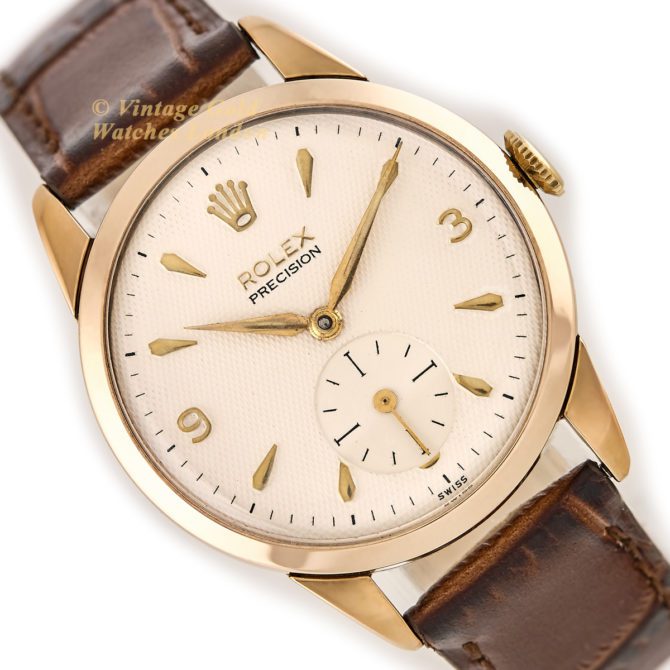 Rolex Precision 9ct Pink Gold 1954 (43)