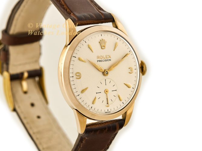 Rolex Precision 9ct Pink Gold 1954 (19)