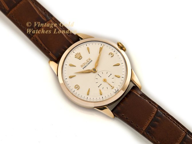 Rolex Precision 9ct Pink Gold 1954 (29)