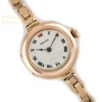 Ladies Rolex Cocktail Watch, Porcelain Dial, 9ct Pink Gold, 1916 mobile navigation (16)