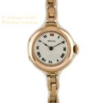 Ladies Rolex Cocktail Watch, Porcelain Dial, 9ct Pink Gold, 1916 mobile navigation (22)