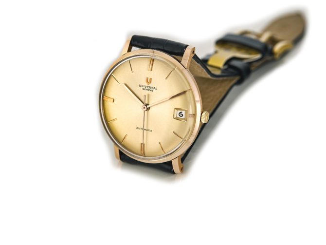 Universal Genève 18ct Pink Gold 1961 (2)