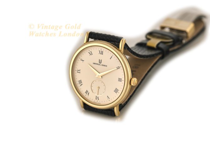 Universal Geneve Cal.7001 18ct c1980 (24)