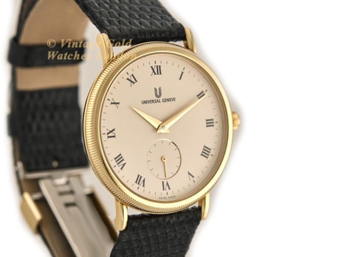 Universal Geneve Cal.7001 18ct c1980 (18)