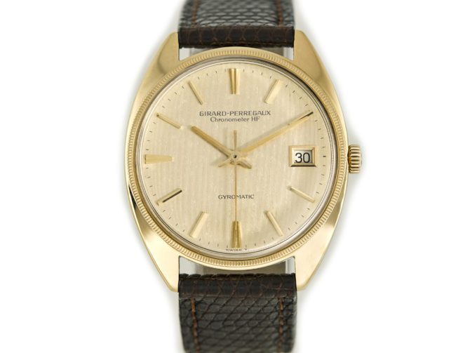 Girard-Perregaux Chronometer HF Gyromatic 18ct 1969 (12)