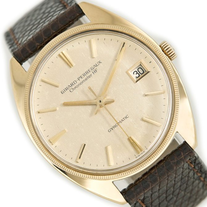 Girard-Perregaux Chronometer HF Gyromatic 18ct 1969 (3)