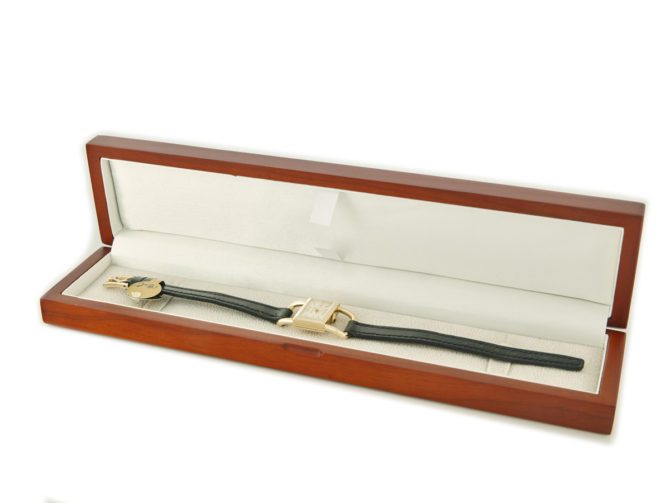 Ladies Jaeger-LeCoultre : Hermès Etrier, 18ct ‘Luchetto’ 1965 (12)