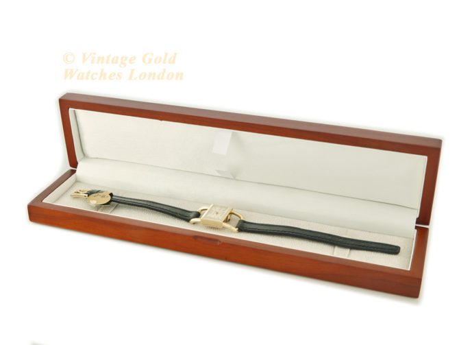 Ladies Jaeger-LeCoultre : Hermès Etrier, 18ct ‘Luchetto’ 1965 (38)