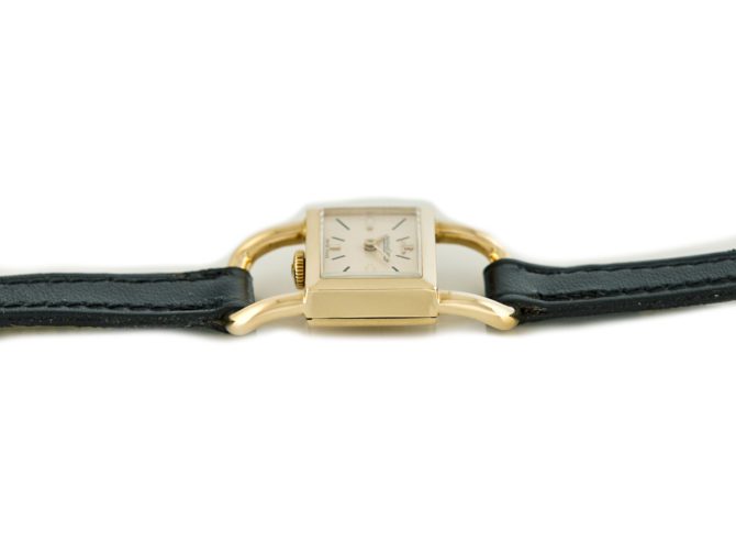 Ladies Jaeger-LeCoultre : Hermès Etrier, 18ct ‘Luchetto’ 1965 (13)