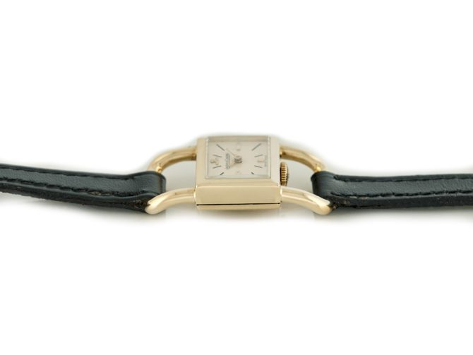 Ladies Jaeger-LeCoultre : Hermès Etrier, 18ct ‘Luchetto’ 1965 (5)