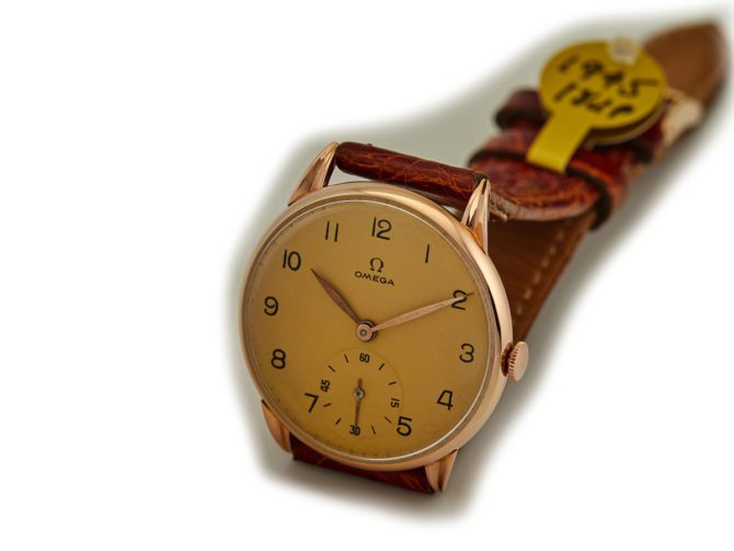 Omega Cal.30 T2 18ct Pink Gold 1945 (11)