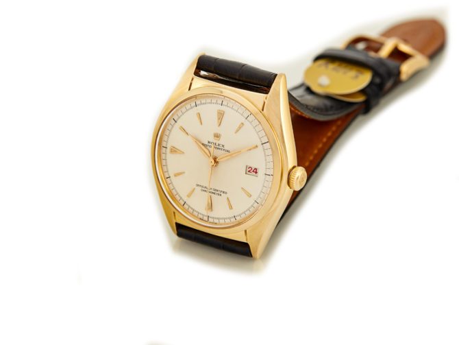 Rolex Oyster ‘Datejust’ Roulette Calendar 18ct 1952 (2)