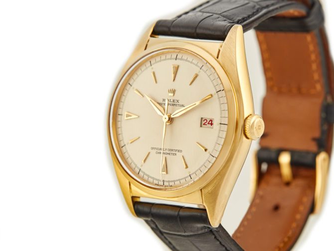 Rolex Oyster ‘Datejust’ Roulette Calendar 18ct 1952 (10)