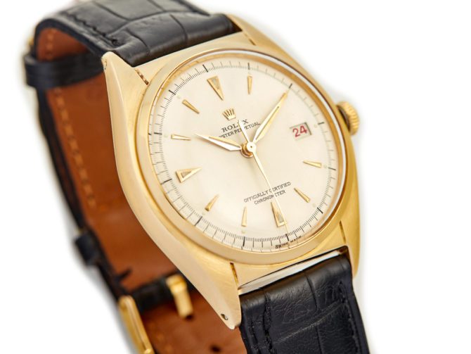 Rolex Oyster ‘Datejust’ Roulette Calendar 18ct 1952 (13)