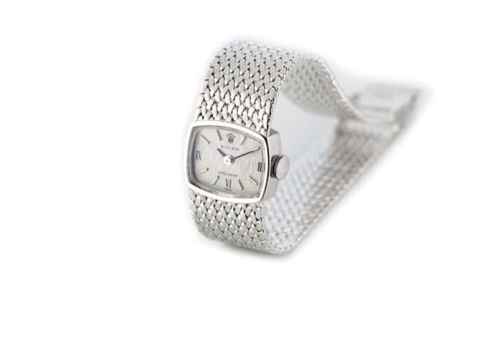 Ladies Rolex Precision 9ct White Gold 1972 (13)