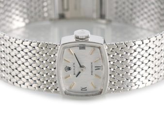 Ladies Rolex Precision 9ct White Gold 1972