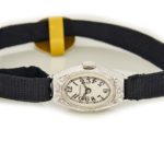 Ladies Rolex 18ct White Gold & Diamond Cocktail Watch c1928 mobile navigation (4)
