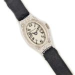 Ladies Rolex 18ct White Gold & Diamond Cocktail Watch c1928 mobile navigation (7)
