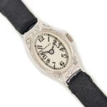 Ladies Rolex 18ct White Gold & Diamond Cocktail Watch c1928 mobile navigation (8)