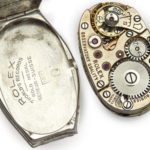 Ladies Rolex 18ct White Gold & Diamond Cocktail Watch c1928 mobile navigation (14)