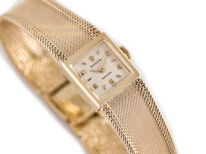Ladies Rolex 9ct on Original 9ct Bracelet 1965 (17)