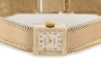 Ladies Rolex 9ct on Original 9ct Bracelet 1965