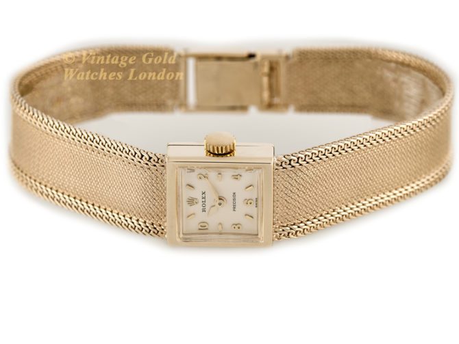 Ladies Rolex 9ct on Original 9ct Bracelet 1965 (27)