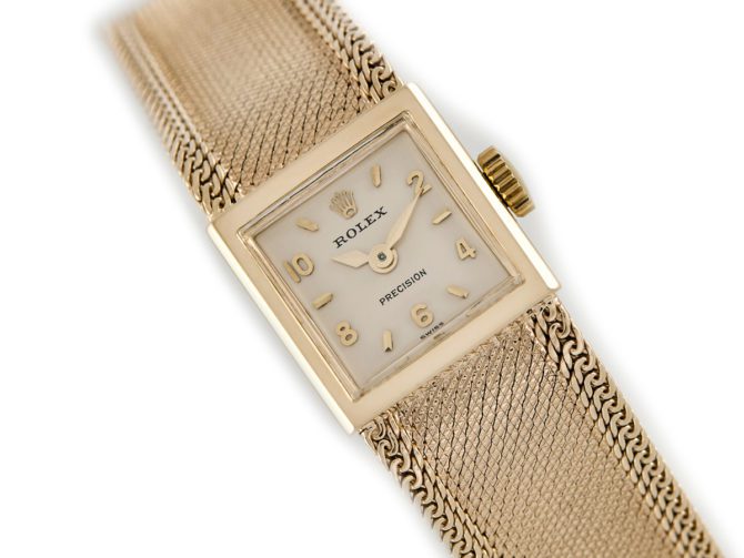 Ladies Rolex 9ct on Original 9ct Bracelet 1965 (8)