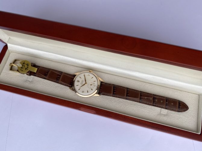 Rolex Precision 9ct Pink Gold 1954 (37)