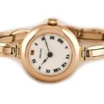 Ladies Rolex Cocktail Watch, Porcelain Dial, 9ct Pink Gold, 1916 mobile navigation (12)