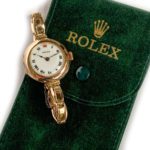 Ladies Rolex Cocktail Watch, Porcelain Dial, 9ct Pink Gold, 1916 mobile navigation (1)