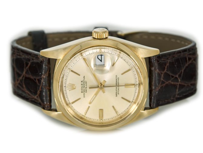 Rolex Oyster Perpetual Datejust 14ct 1958 (6)