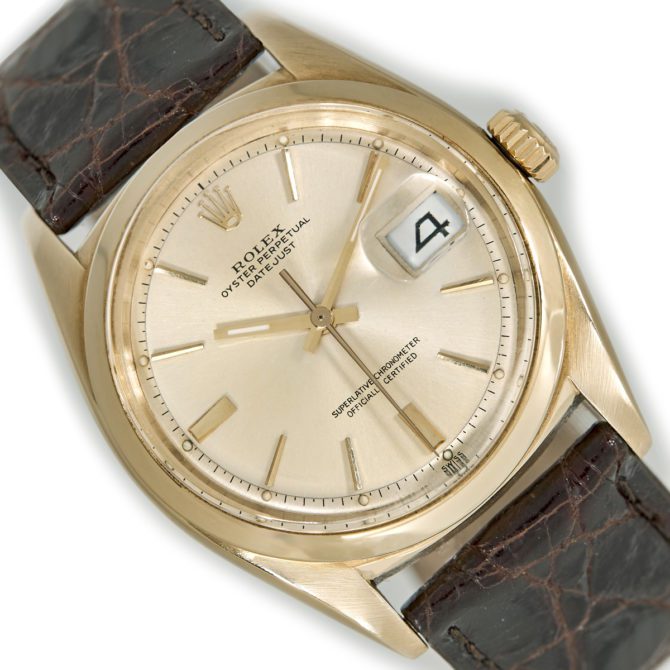 Rolex Oyster Perpetual Datejust 14ct 1958 (8)