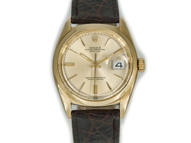 Rolex Oyster Perpetual Datejust 14ct 1958 (9)