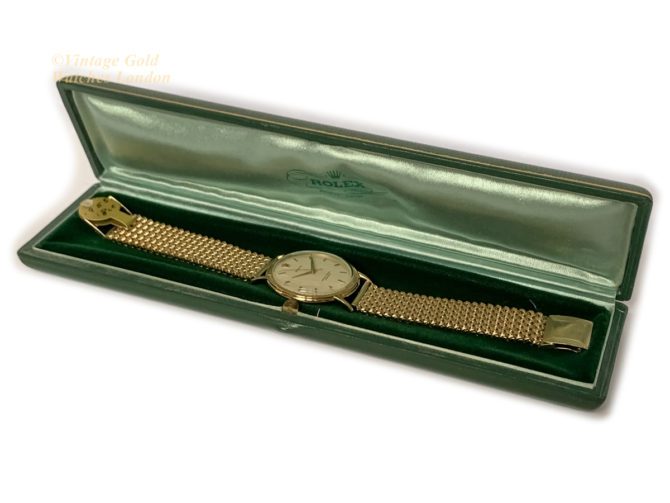 Rolex Precision Metropolitan Chronometer 18ct 1955 (40)