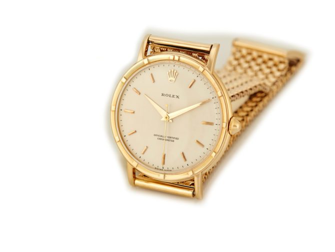 Rolex Precision Metropolitan Chronometer 18ct 1955 (5)