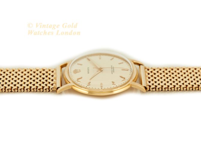 Rolex Precision Metropolitan Chronometer 18ct 1955 (34)