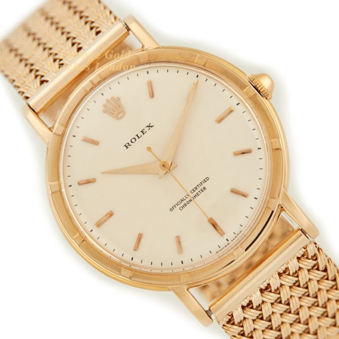 Rolex Precision Metropolitan Chronometer 18ct 1955 (42)
