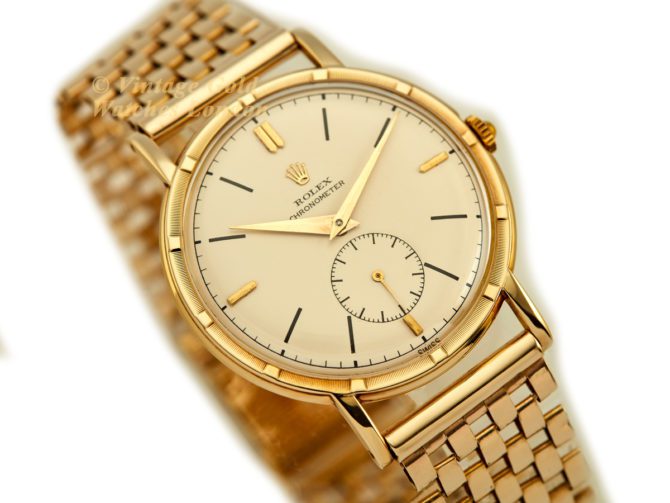 Rolex Precision Metropolitan Chronometer Sub-Dial 14ct 1953 (16)