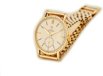 Rolex Precision Metropolitan Chronometer Sub-Dial 14ct 1953 - hover