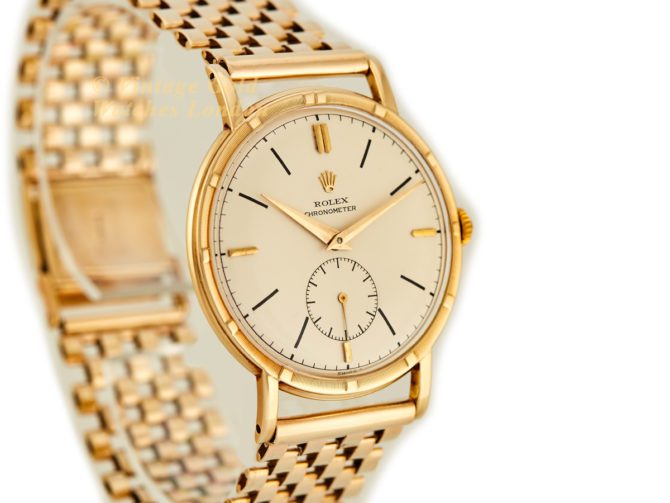 Rolex Precision Metropolitan Chronometer Sub-Dial 14ct 1953 (18)